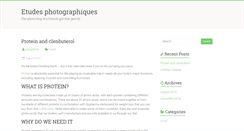 Desktop Screenshot of etudesphotographiques.org